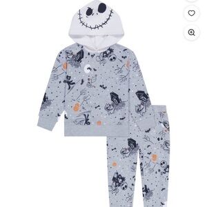 Nightmare Before Christmas Themed Hoodie and Pants Set